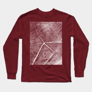 Wood Texture (White) Long Sleeve T-Shirt